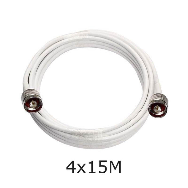 Extend Coverage 4 Pieces 15 Meter Cables