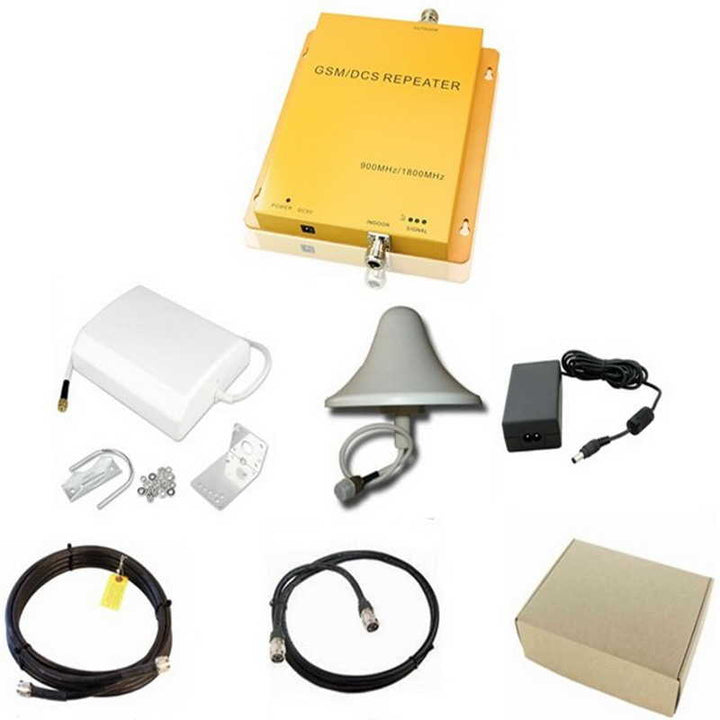 Europe 4G LTE & Calls - 2000m2 (900MHz 1800MHz) Mobile Phone Signal Booster